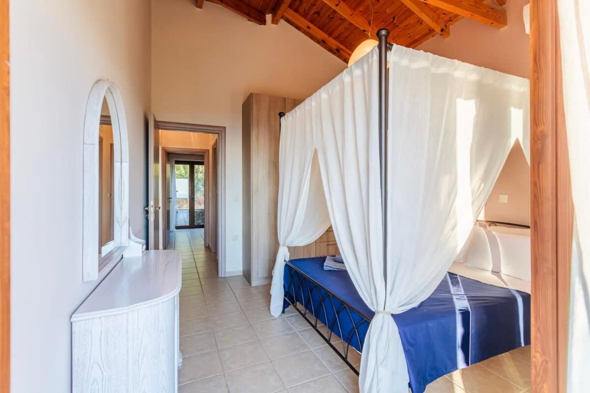 Mani Panoramic Seaviews - Luxury Summer Haven Levktron ภายนอก รูปภาพ